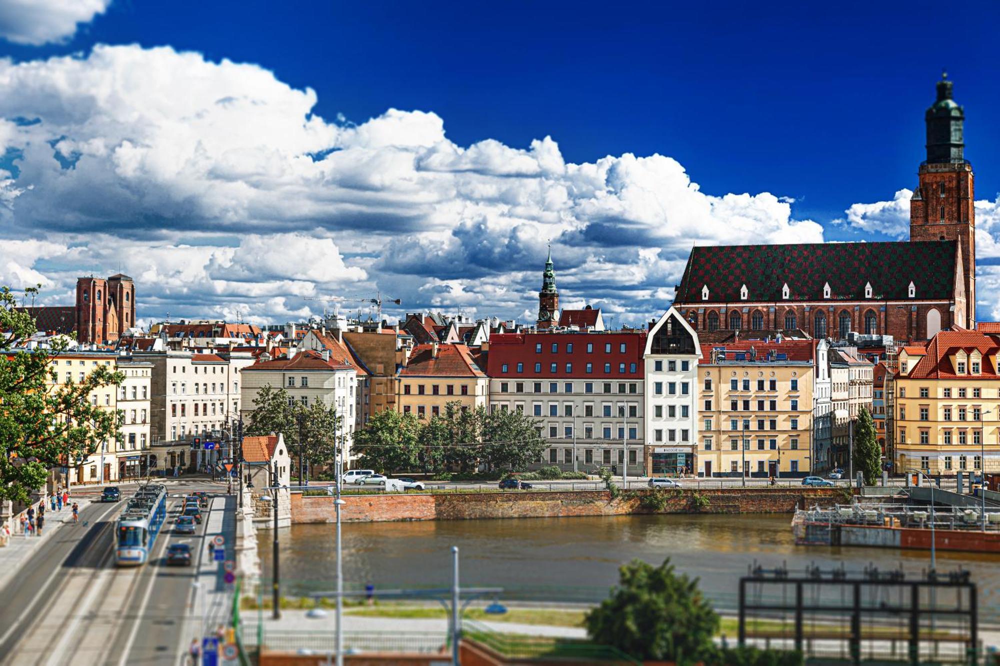 Luksusowy Apartament Z Parkingiem I Klimatyzacja W Samym Centrum Wroclawia Buitenkant foto