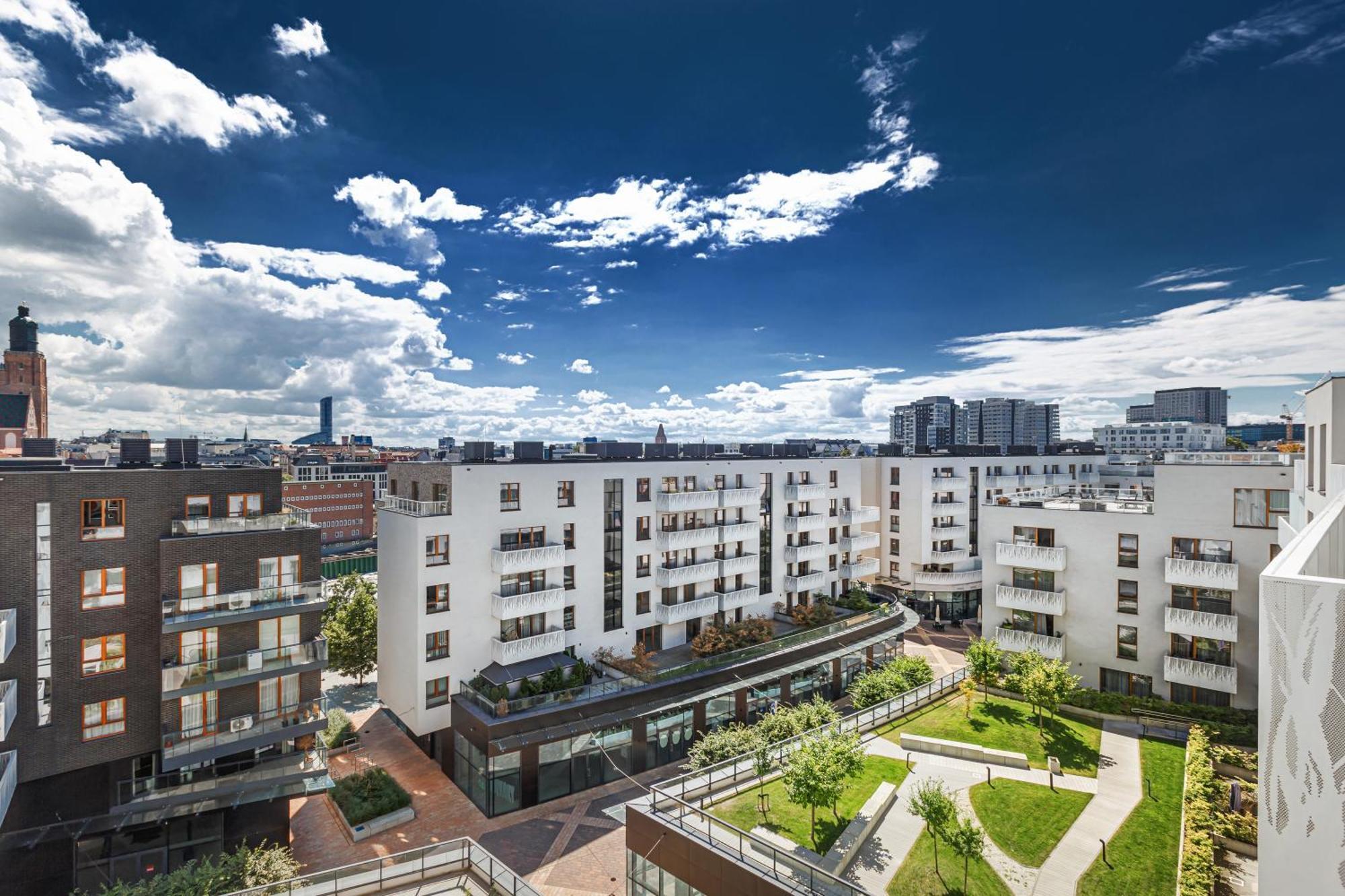 Luksusowy Apartament Z Parkingiem I Klimatyzacja W Samym Centrum Wroclawia Buitenkant foto